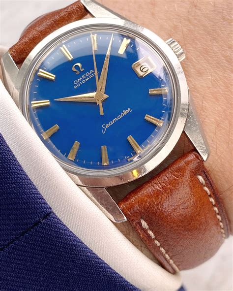 omega seamaster ocean blue|omega seamaster blue dial automatic.